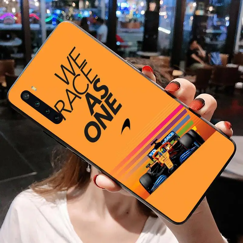 

HUAGETOP racing Mclaren Phone Case for Xiaomi Mi 10 Pro lite Mi9 9SE Pocophone F1 Mi 9T Pro Note 10 lite