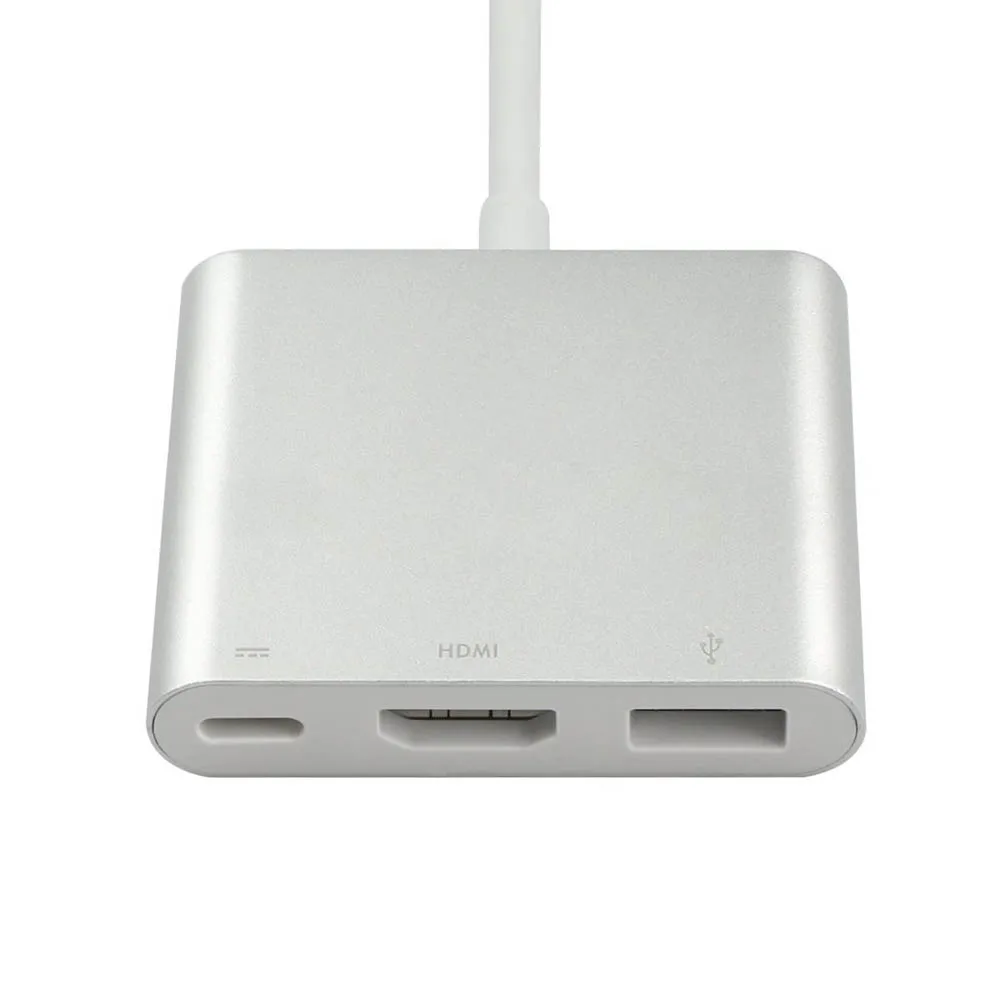 Новый USB 3 1 type-C к HDMI адаптер конвертер 4K OTG Кабель-адаптер для MacBook цифровой камеры