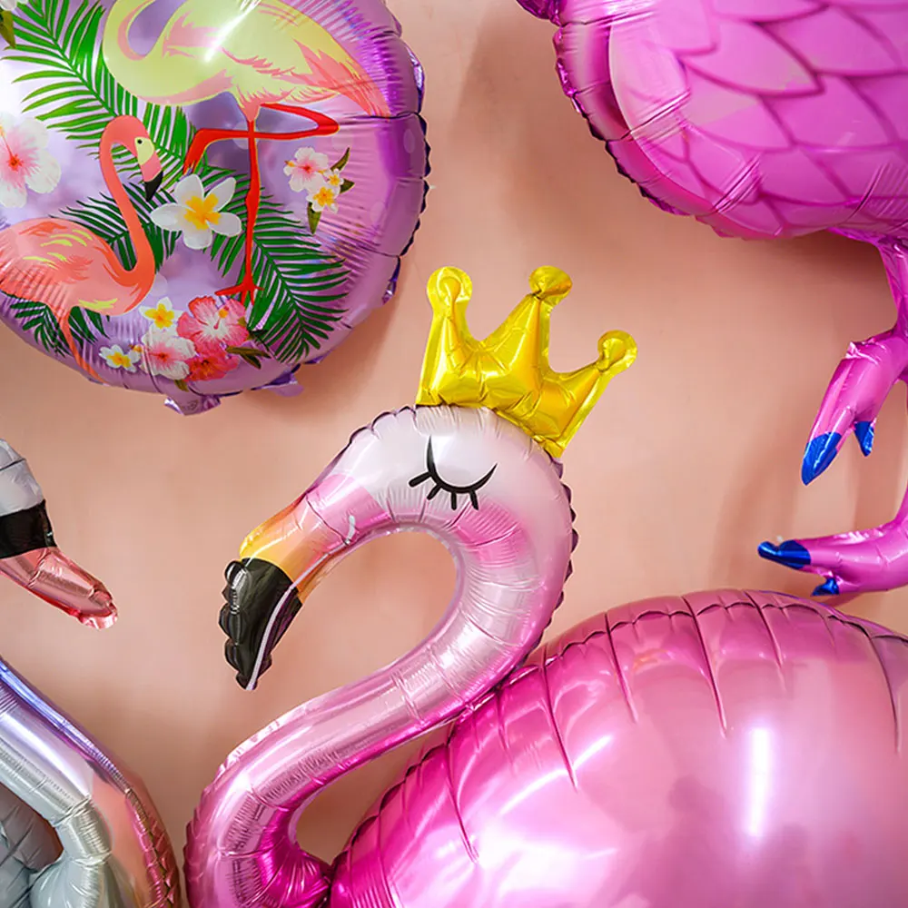 Flamingo Helium Floating Aluminum Balloon Valentine's Day Party Decoration | Ballons & Accessories