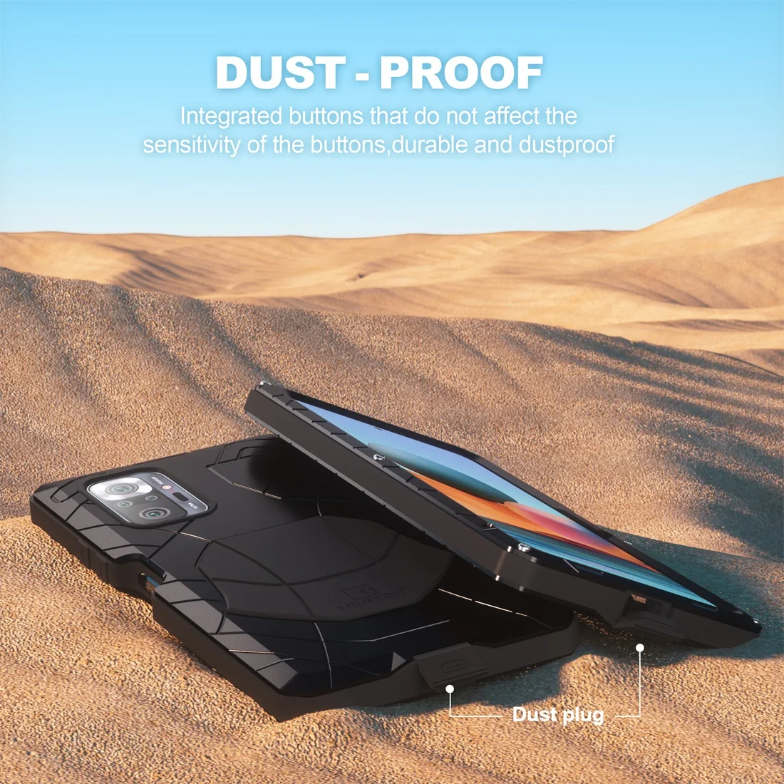 Защитный чехол для Xiaomi Redmi Note 10 Pro из закаленного стекла