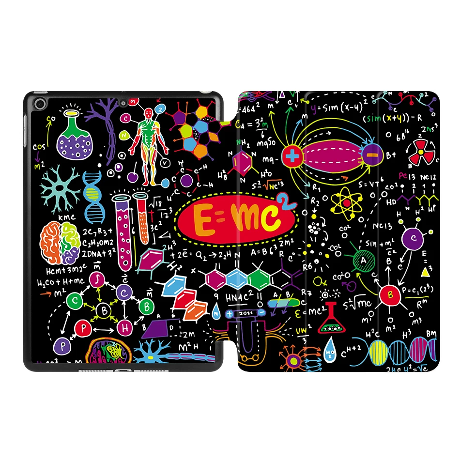 MTT чехол с граффити для Apple iPad 9,7 дюймов A1822 A1823 Magentic TriFold из искусственной кожи Smart Cover для iPad 9,7 ''A1893 чехол - Цвет: IP15