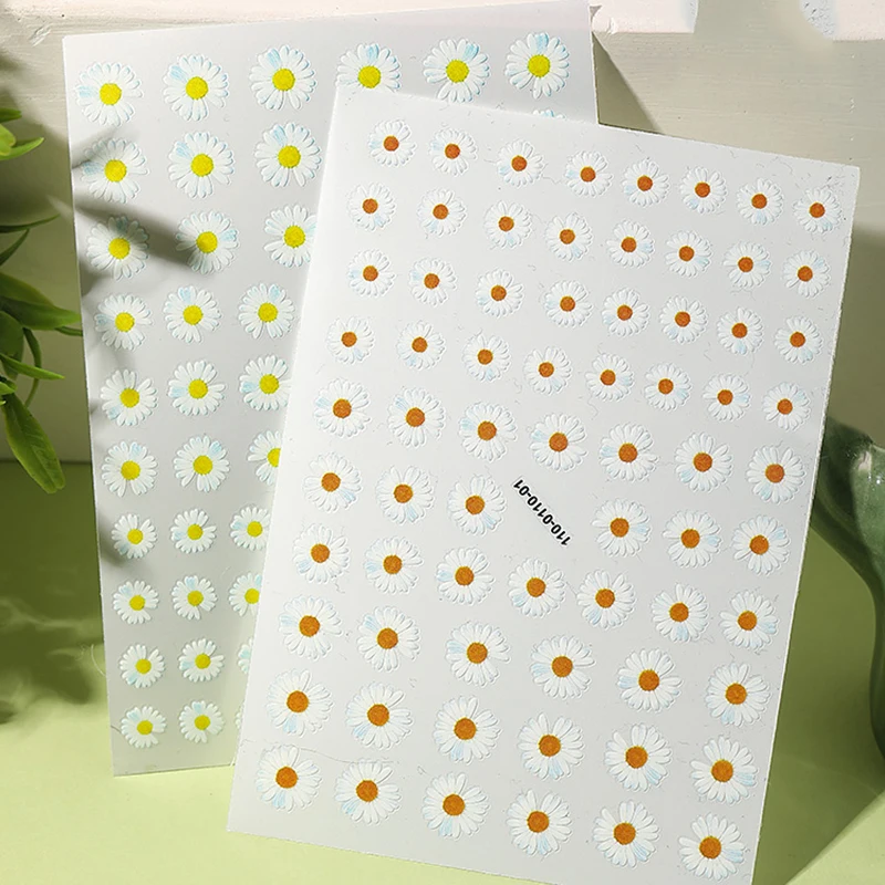 2020 новые 3D наклейки для ногтей своими руками клейкие стикеры Переводные картинки