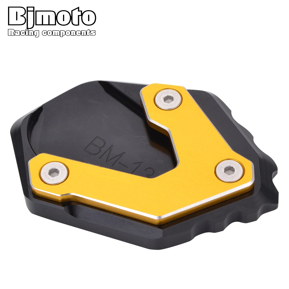 

BJMOTO Motorcycle R 1200 GS LC Side Stand Pad Enlargement Plate Kickstand Extension For BMW R1200GS LC R1200 GS 2013 2014-2018