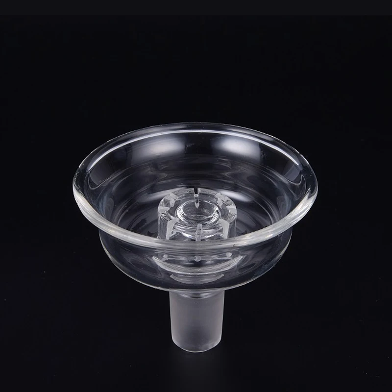 dia 18.8mm male 1 шт. жаростойкое стекло для кальяна табачная чаша фитинг для кальяна держатель угля горелка Chicha Narguile аксессуары - Цвет: dia 18.8mm male