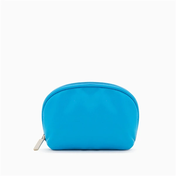 blue PURDORED, 1 шт., одноцветная косметичка, женская косметичка в форме раковины, водонепроницаемая сумка для путешествий, косметичка, косметичка, красивый чехол, косметичка - Цвет: blue