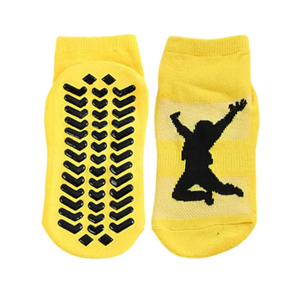 5 шт. детские носки в пол-батут для взрослых Противоскользящие силиконовые