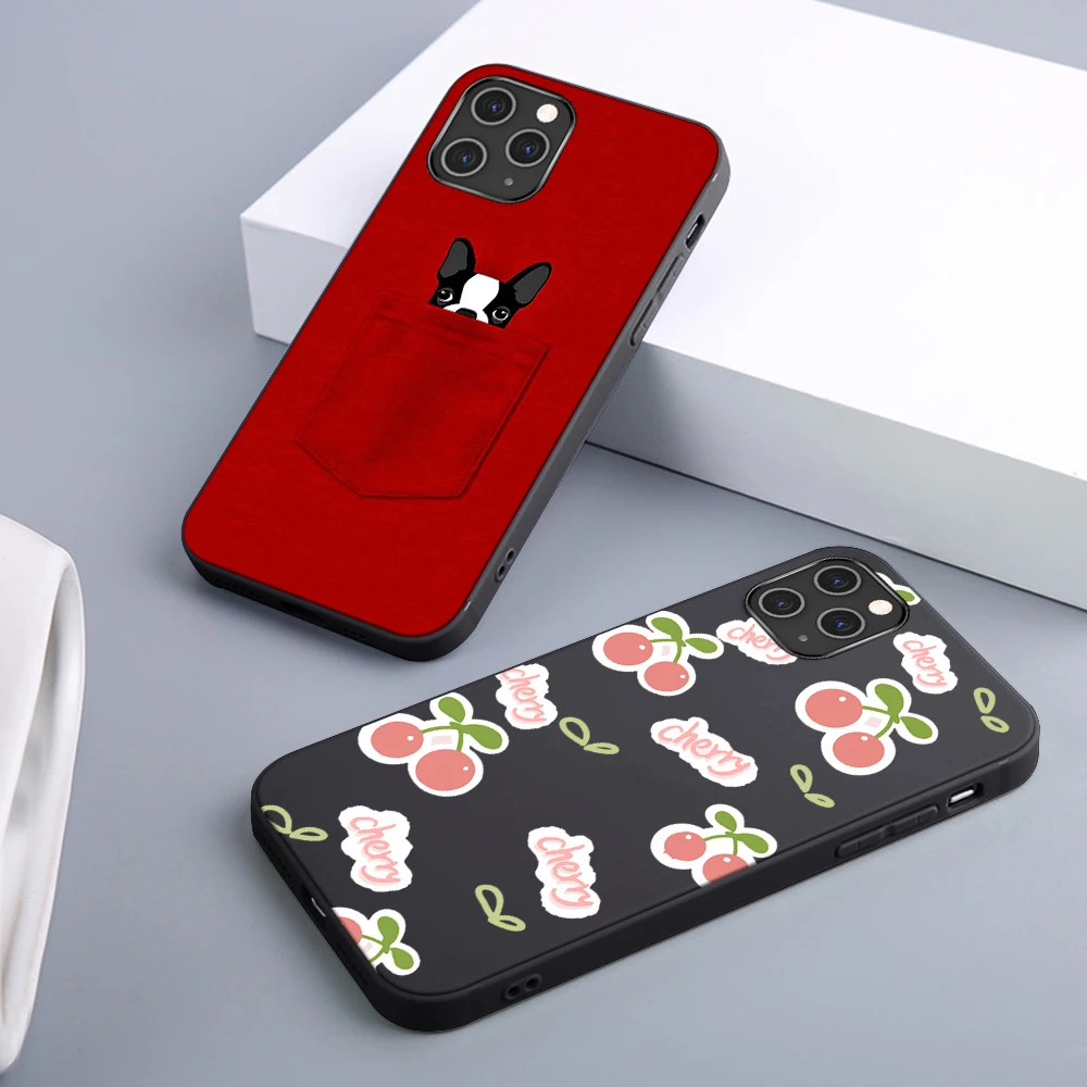

Rose Butterfly Case For iPhone 12 11 Pro Max Mini Cover for iPhone 11 X XR XS MAX 7 8 6 6S Plus 5S SE 2020 Soft TPU Phone Fundas