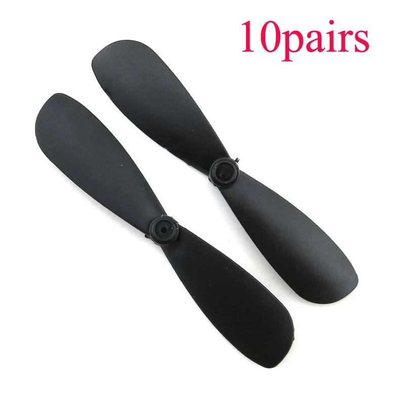 

10Pairs RC Aircraft Propeller 45*0.7mm Plastic Paddle CW CCW Fan Blade Parts for DIY Mini Quadcopter/Fixed Wing Airplane Model