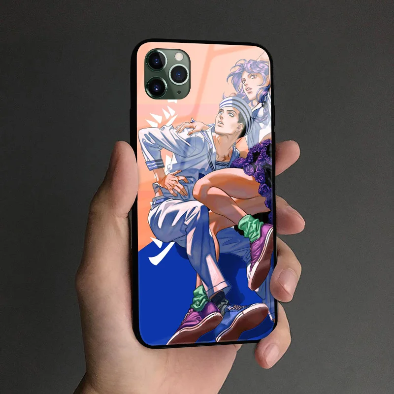 JOJO часть 8 JoJolion постер мягкий силиконовый стеклянный чехол для телефона iPhone 6 6s 7