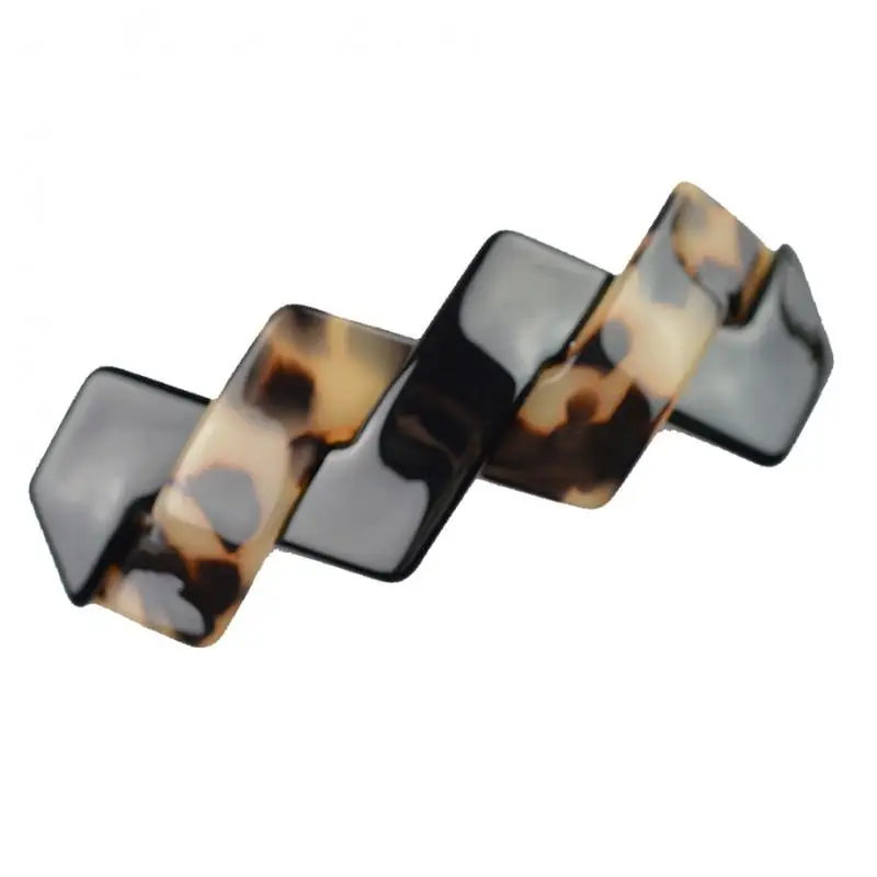 

Women Girls Retro Acetate Hair Barrette Spring Clip Clasp Hair Accessories Gift