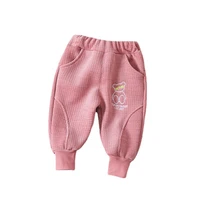 new autumn winter baby girl clothes children boys fashion thick pants toddler sport casual costume infant clothing kids trousers