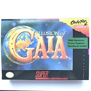 Иллюзия Gaia с коробкой 16bit игровой картридж американская версия|Запасные части| |