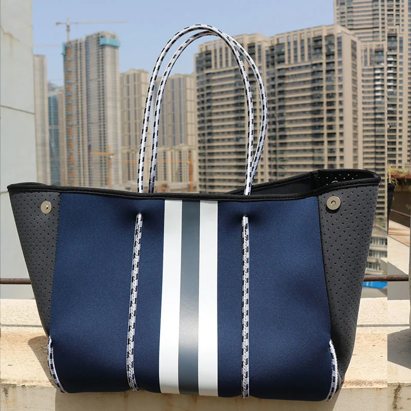 

BEACH Fashion Summer Large All-match American Women Luxury Shoulder Bag Neoprene Bolsas Female Diving Daily Diaper Handbag