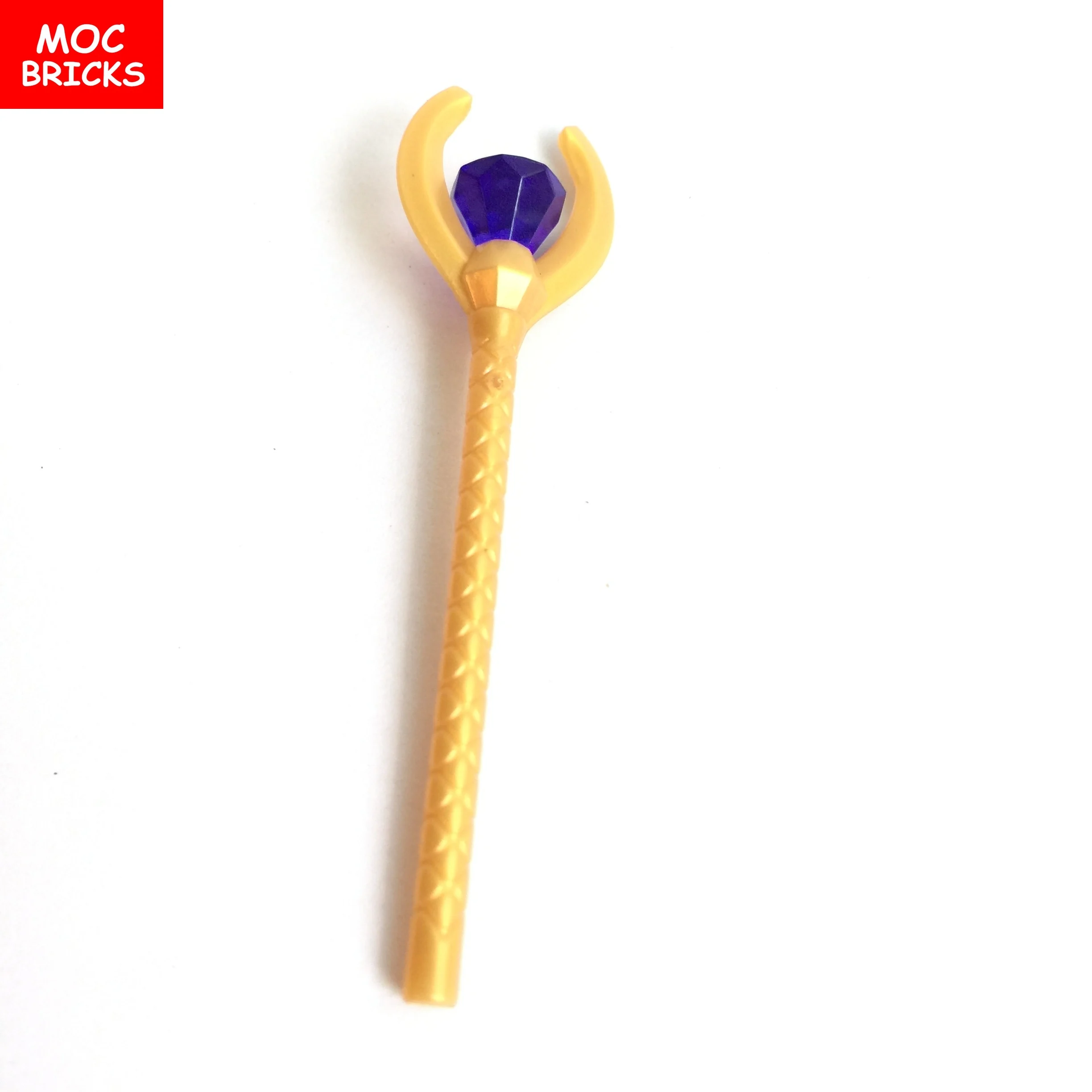10 шт./партия набор строительных блоков MOC Utensil скипетр для фигурок 93252 камней 30153