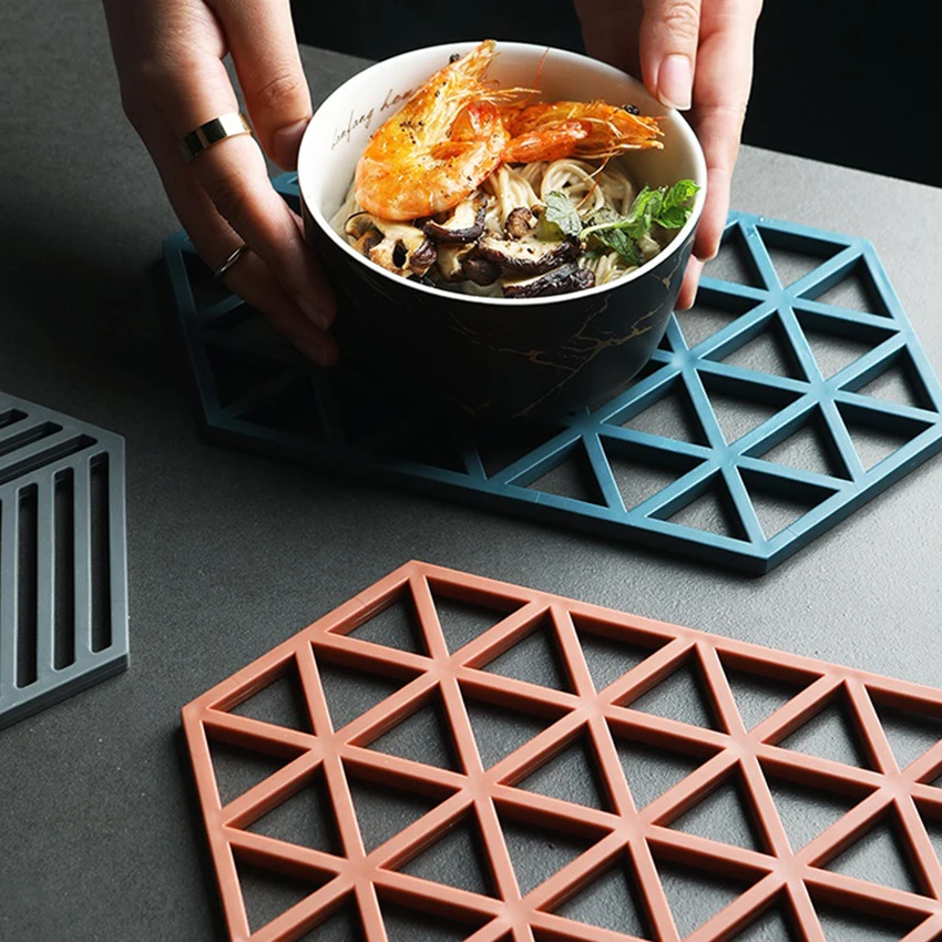 Подставки MEMDOO коврик для кастрюли подставка под чашку горячий силиконовый