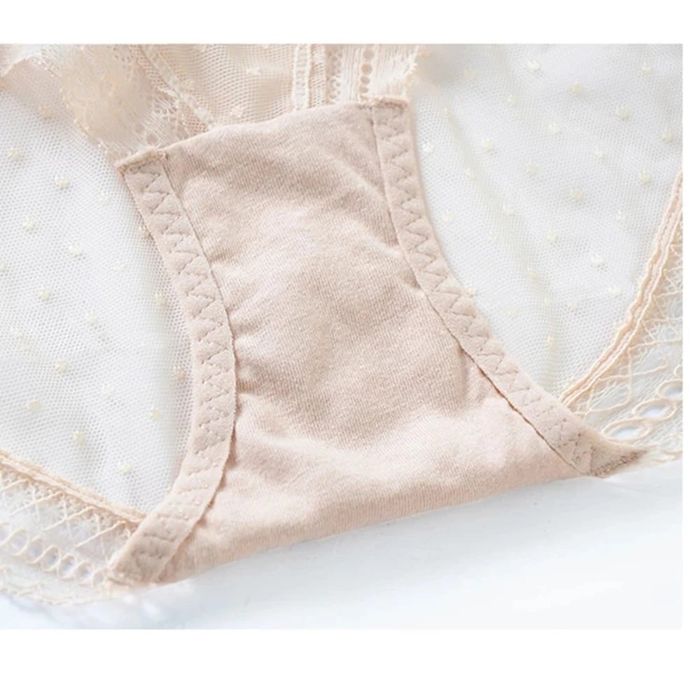 Сетчатые кружевные трусы Хип-трусы с заниженной талией пикантное Прозрачное