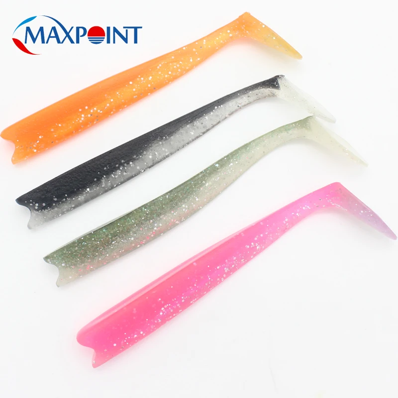 Maxpoint 4,3 дюймовые Мягкие Приманки, приманка для ловли окуня, 4 шт./pk силиконовая приманка Perca Pike приманка Мормышка, приманка для плавания