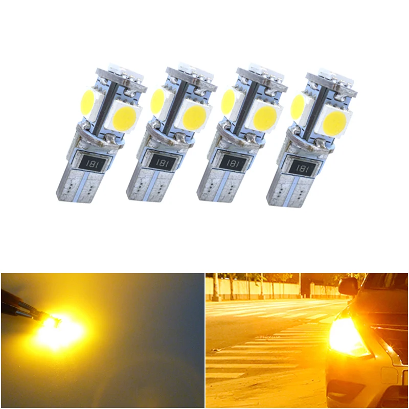 

4x T10 W5w Led Canbus Bulb Car Clearance Parking Lights For Volkswagen Golf Tiguan Jetta City Touran Passat Auto Lamp