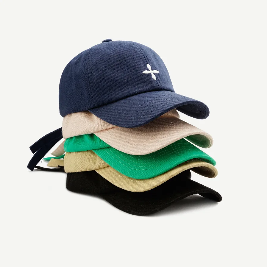 

New Black Adult Unisex Casual Solid Couple Cross Baseball Caps Snapback Hats For Men Baseball Cap Women Men Baseball Cap Hat Cap