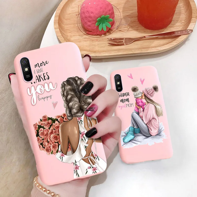 Poco X3 NFC F2 X2 чехол для Xiaomi Redmi Note 9 Pro Чехол Супер Мама Детские Mi 10T Lite 10 Ультра 9T A3 9A 9C 9S