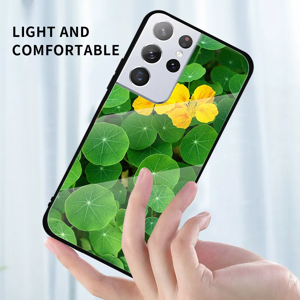 Чехол для Samsung Galaxy S21 Plus Ultra M21 M31 M51 A52 A72 закаленное стекло | Мобильные телефоны и