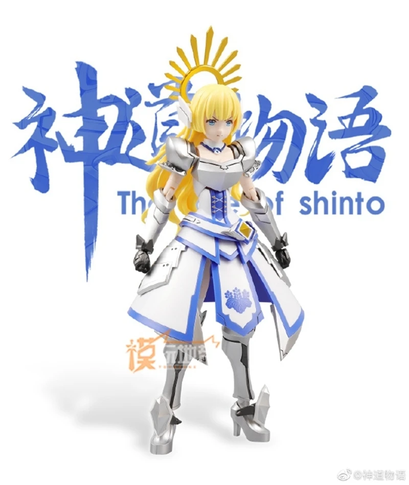 

Shinto Story Toyotomi Hideba Miss PA Sengoku Girl PVC Action Assembled model toys