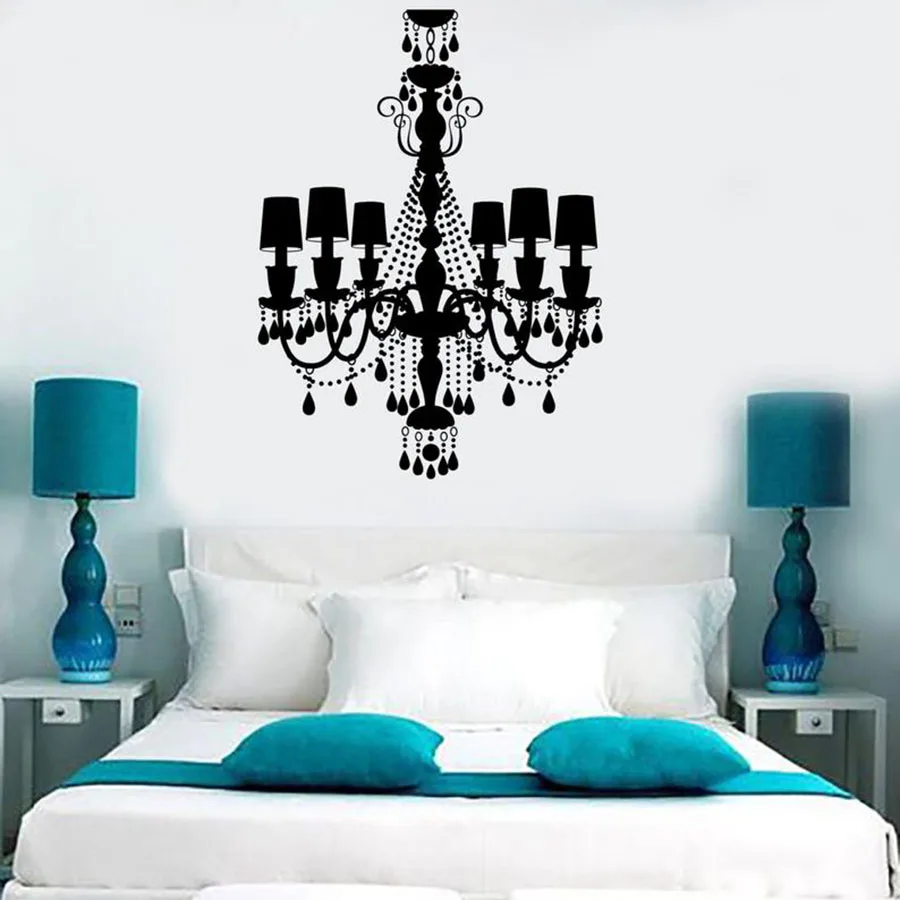 Европейская люстра настенные наклейки для спальни гостиной интерьера дома