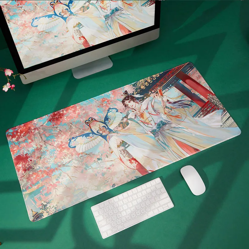 

Коврик для мыши с рисунком аниме Tian Guan Ci Fu Hua Cheng Xie Lian, игровой компьютерный Настольный коврик для мыши, игровой коврик для студентов 90x4 0 см, п...