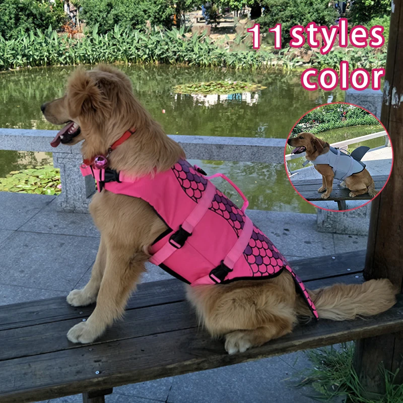 

Pet Life Jackets Mermaid Reflective Swimsuits Whale Dog Swimsuits Durable Suitable For Pet Supplies In Summer Arnes Perro