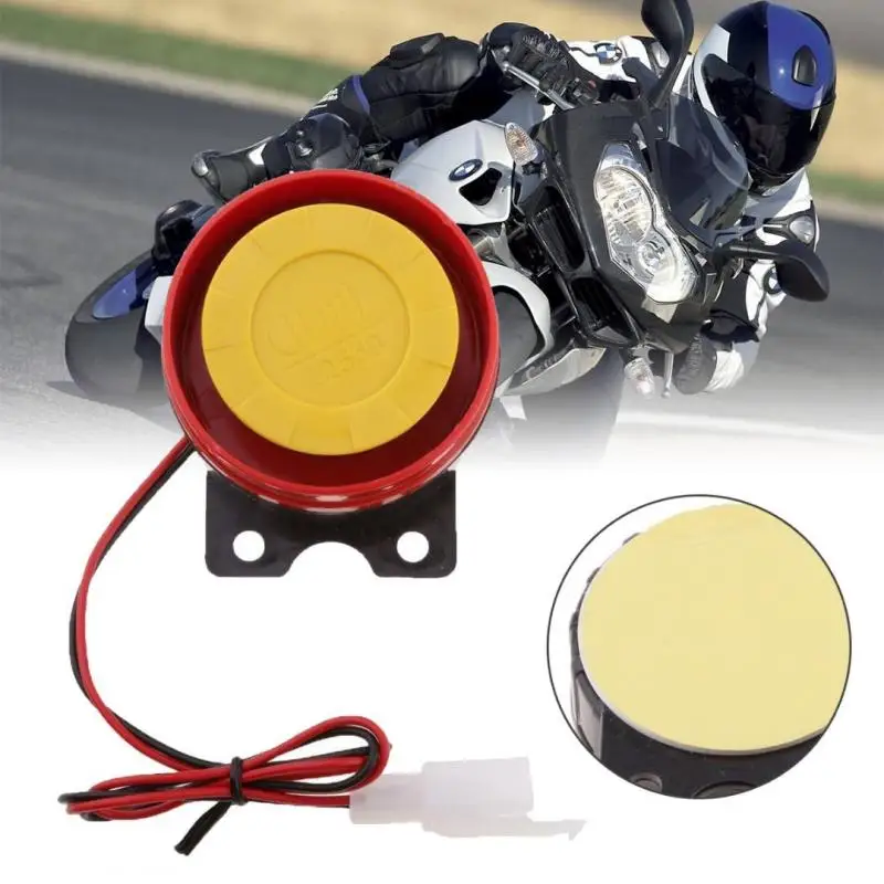 

Universal Car Electronics DC 12V Motorcycle&Truck&Auto ATV Raid Air Siren Small Electric Red Horn Alarm