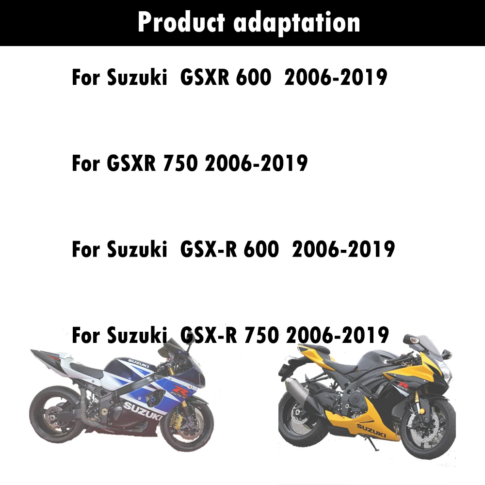 Для Suzuki Gsxr 600 750 крышка двигателя Stator чехол Крышка GSXR600 GSXR750 2006-2010 2011 2012 2013 K6