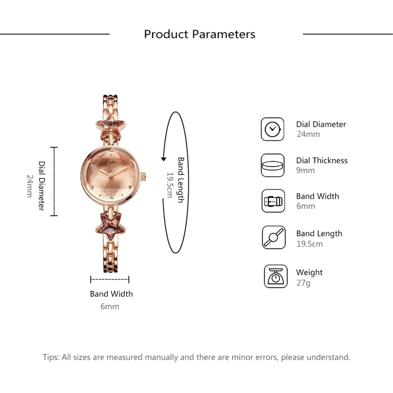 

Bracelet Watches Women Luxury Analog Quartz Wristwatch Bracelet Watch Romantic Designer Clock Simple Dress Gfit Relogio Feminino