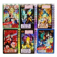 9pcsset super saiyan dragon ball z no original fierce fight heroes battle card ultra instinct goku vegeta game collection cards