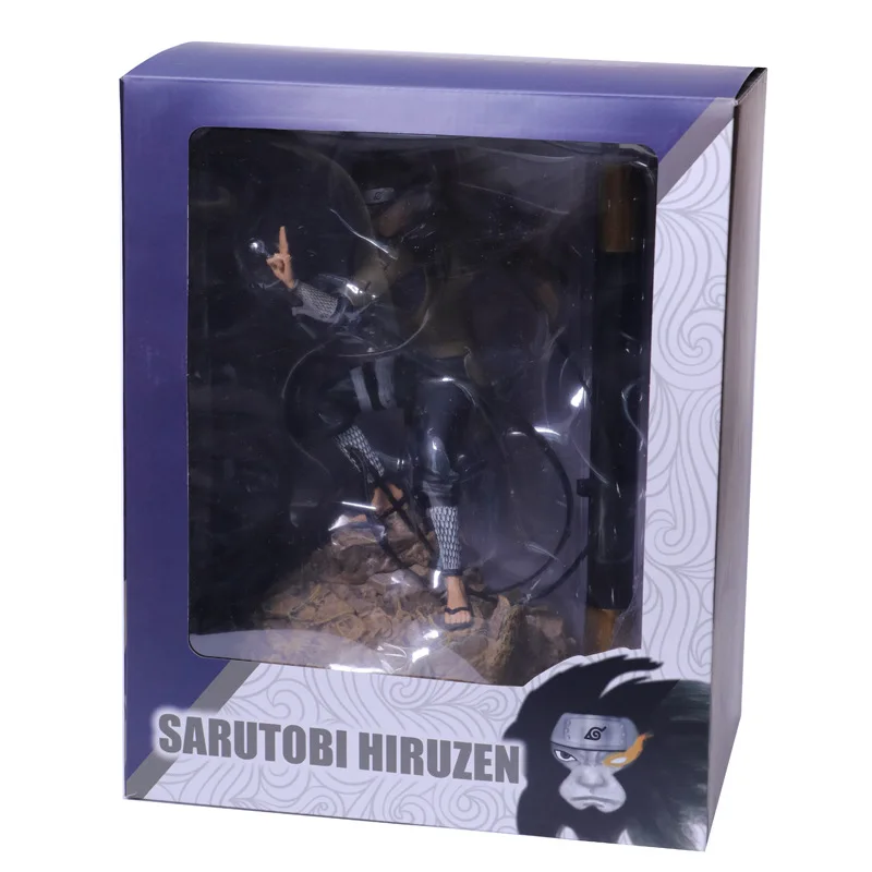 Аниме Naruto Sarutobi Hiruzen Young Ver. Коллекционная экшн фигурка из ПВХ игрушки 27 см|Игровые