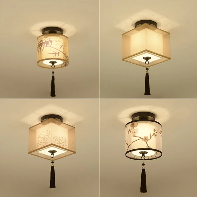 Классический японский светодиодный потолочный светильник потолочные