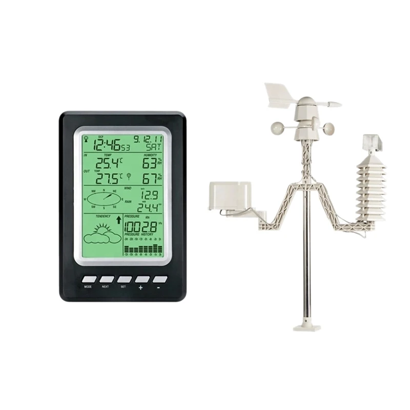 Беспроводной солнечный датчик Погодная станция WS1030 433 МГц Температура Влажность