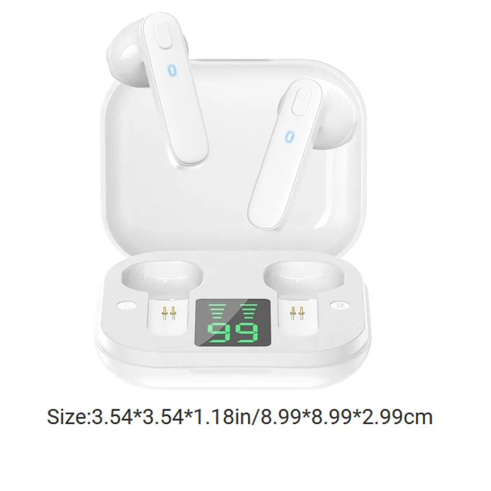 

R20 TWS Earphone Bluetooth Wireless Headset Waterproof Deep Bass Earbuds True Wireless Stereo Headphone With Mic Sport Earphone