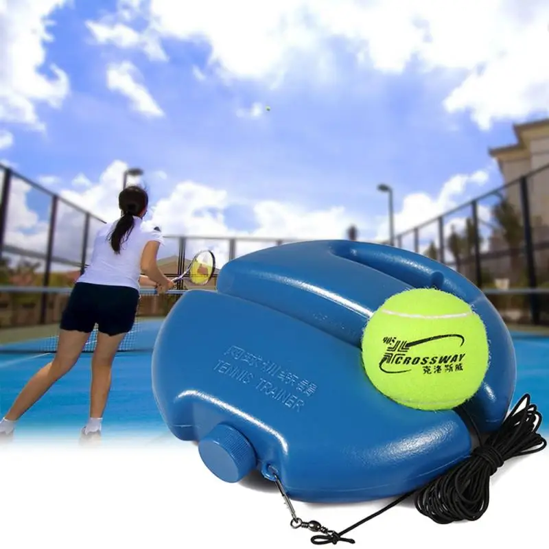 

1 Set Durable Nonslip Plastic Tennis Baseboard Tennis Practice Training Tool Rebound Ball Training As You'd Like Hot Sale