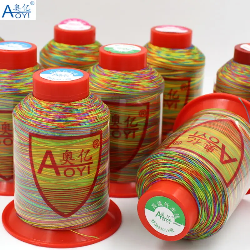 Высокопрочная нейлоновая швейная нить для джинсов материал шитья джинсовой