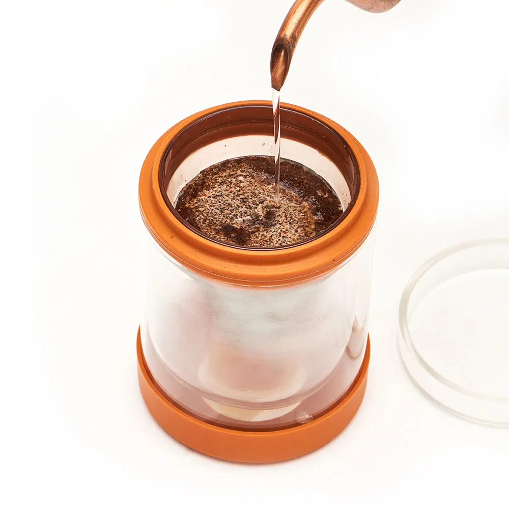 

200ML Portable ong Narrow Spout Coffee Pot Kit Stainless Steel Hand Drip Coffee Maker Funnel Coffee Filter Gift Box Set