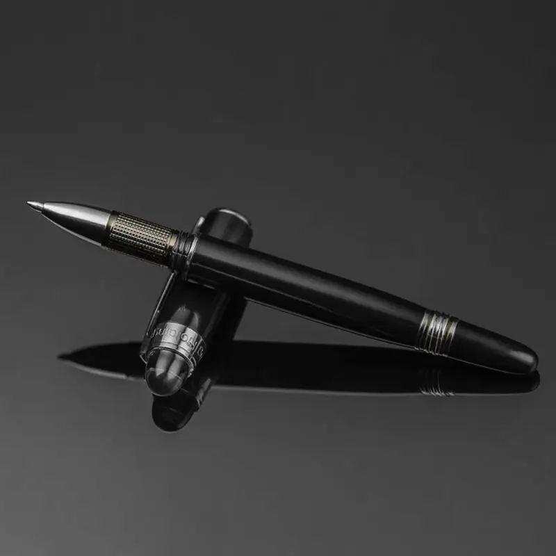 

0.5mm Black Ink Metal Ballpoint Pen Crystal Head Signature Business Student Gift