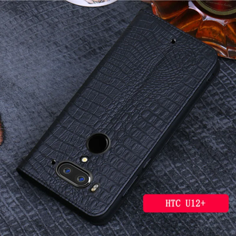 Роскошный чехол-книжка ручной работы из натуральной кожи для HTC U12 Plus/HTC U19e