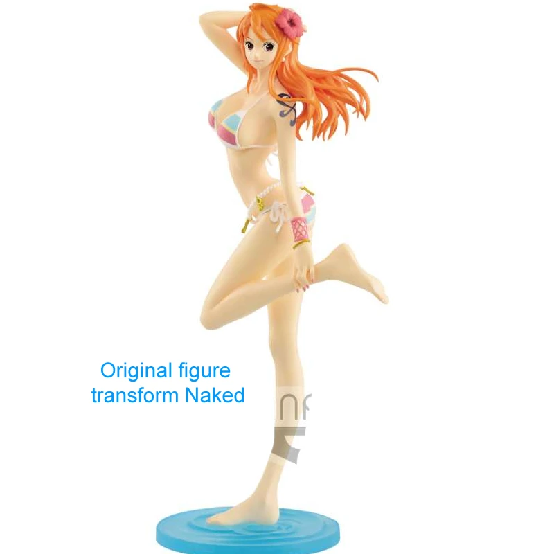 25 см блестки и гламуры ONE PIECE Nami специальный цвет Оригинальная фигурка