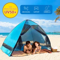 beach tent automatic pop up uv protection sun shelter anti mosquito tent for outdoors foldable tent camping tent