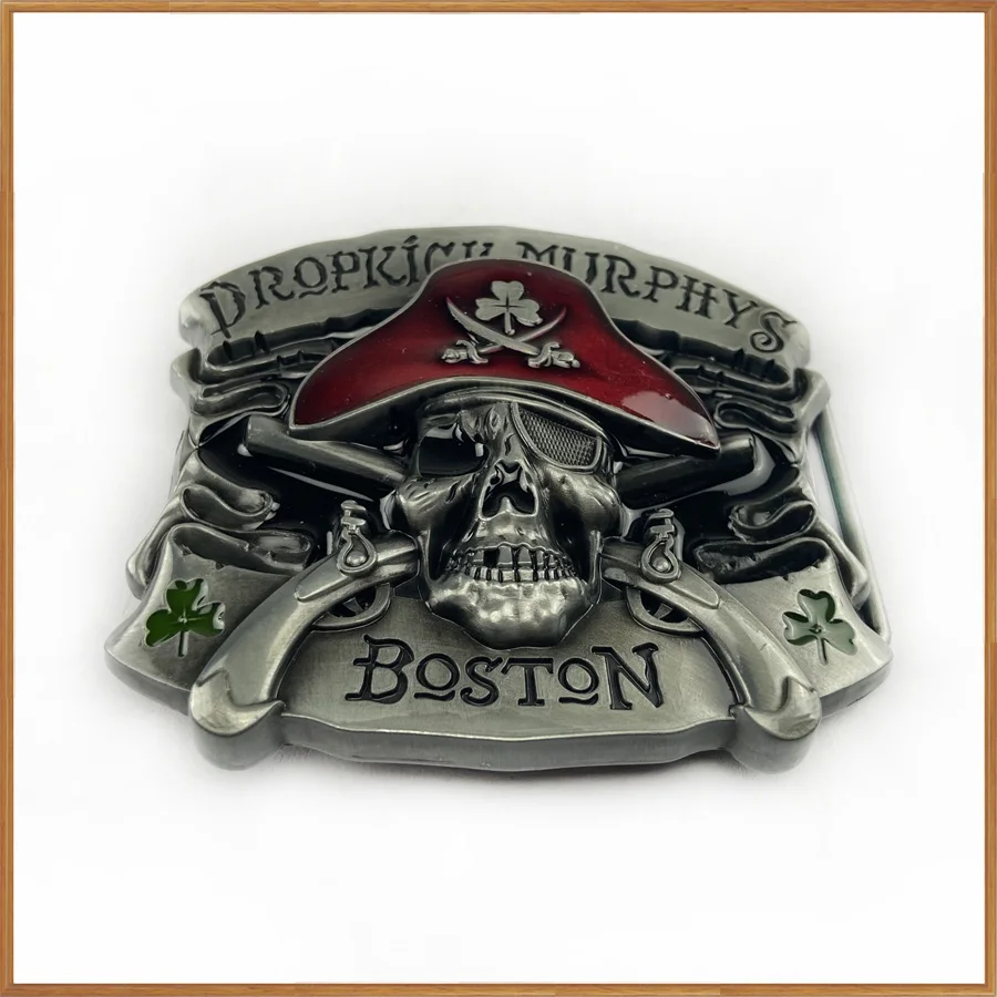 Пряжка для ремня BuckleClub из цинкового сплава в стиле ретро с черепом подарок ремень