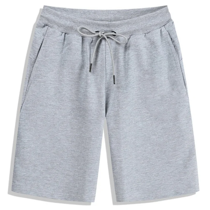

2021 Summer Men's Shorts Pure Cotton Breeches Casual Sports Fitness Beach Oversize Shorts Male S-4XL