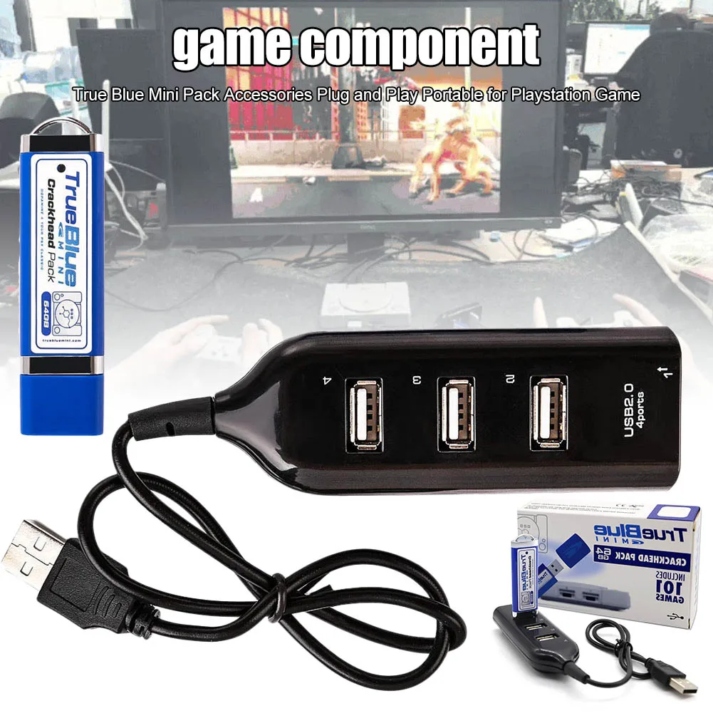 2019 Hot True Blue Mini Pack Accessories Plug and Play Portable for Playstation Game For DOY |