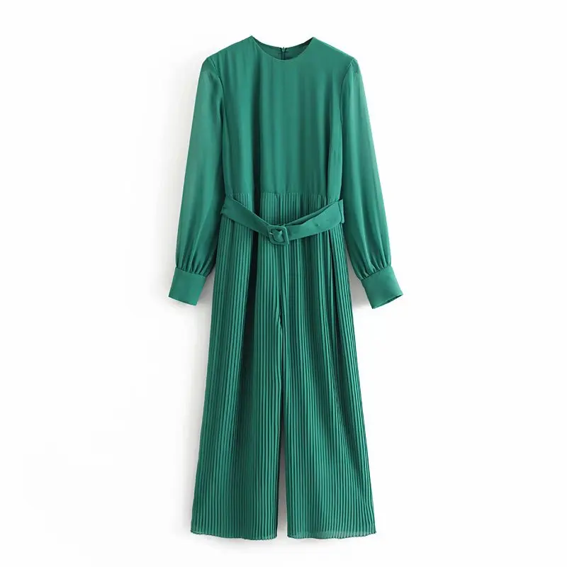 Женский Повседневный однотонный комбинезон весенний свободный женский с