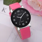 Часы наручные LVPAI женские Аналоговые, люксовые Брендовые повседневные Элегантные кварцевые часы с кожаным ремешком