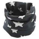 Новинка, осенне-зимний хлопковый шарф для девочек, детские шарфы для мальчиков и девочек с мультяшным рисунком, милый детский воротник, Детские шарфы, шарф-кольцо